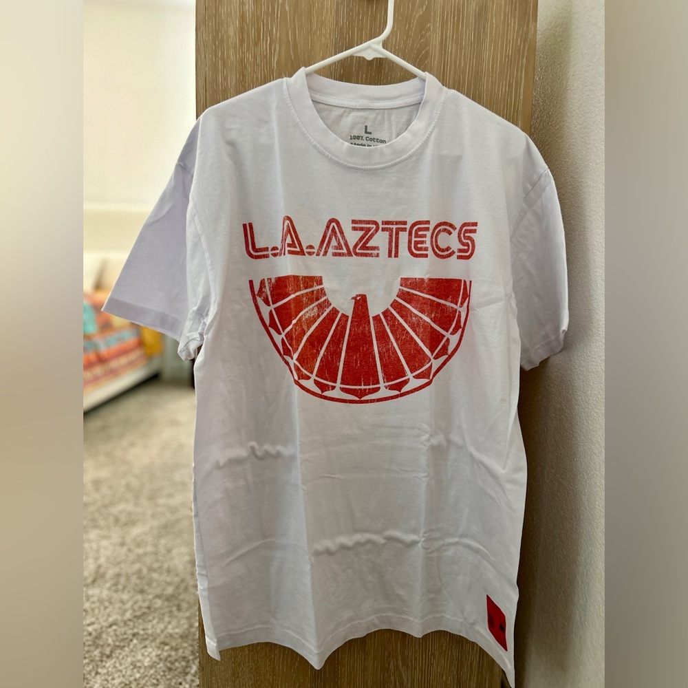LA Aztecs White T-Shirt - Strike Anywhere Vintage - Picture 4 of 6